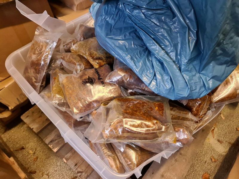 Tabakbeutel durchsichtig