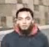 Tatverdächtiger frontale Gesichtsaufnahme
