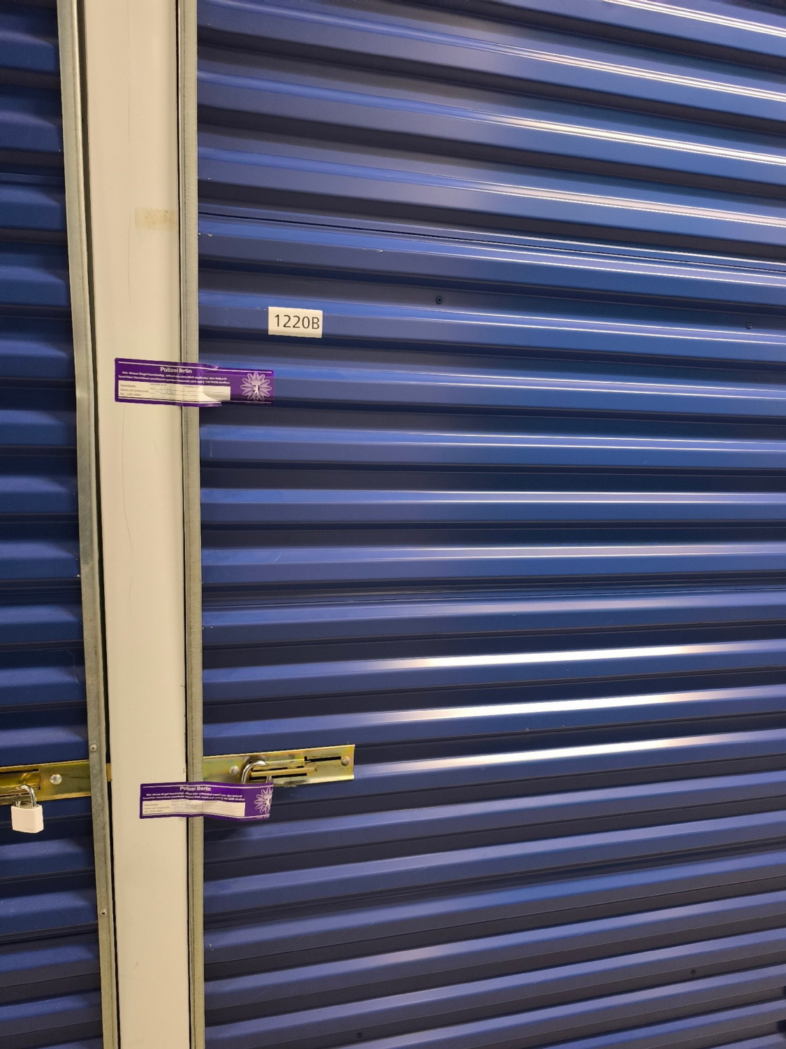 Sichergestellte Gegenstände