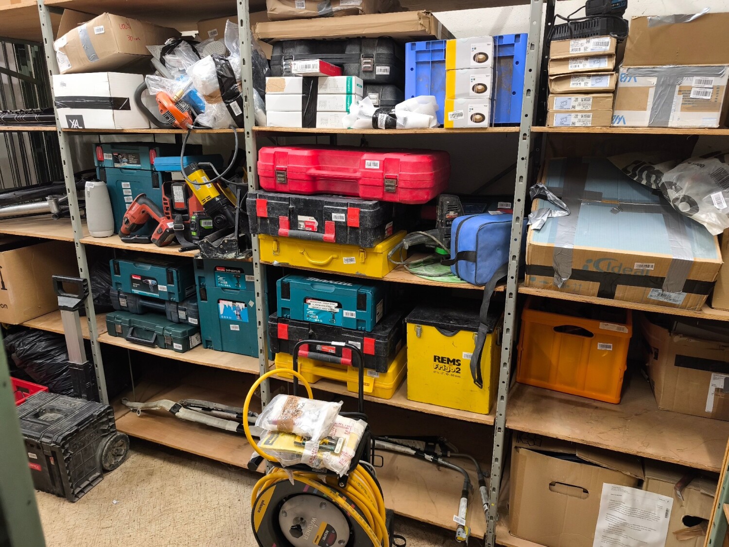 Sichergestellte Gegenstände