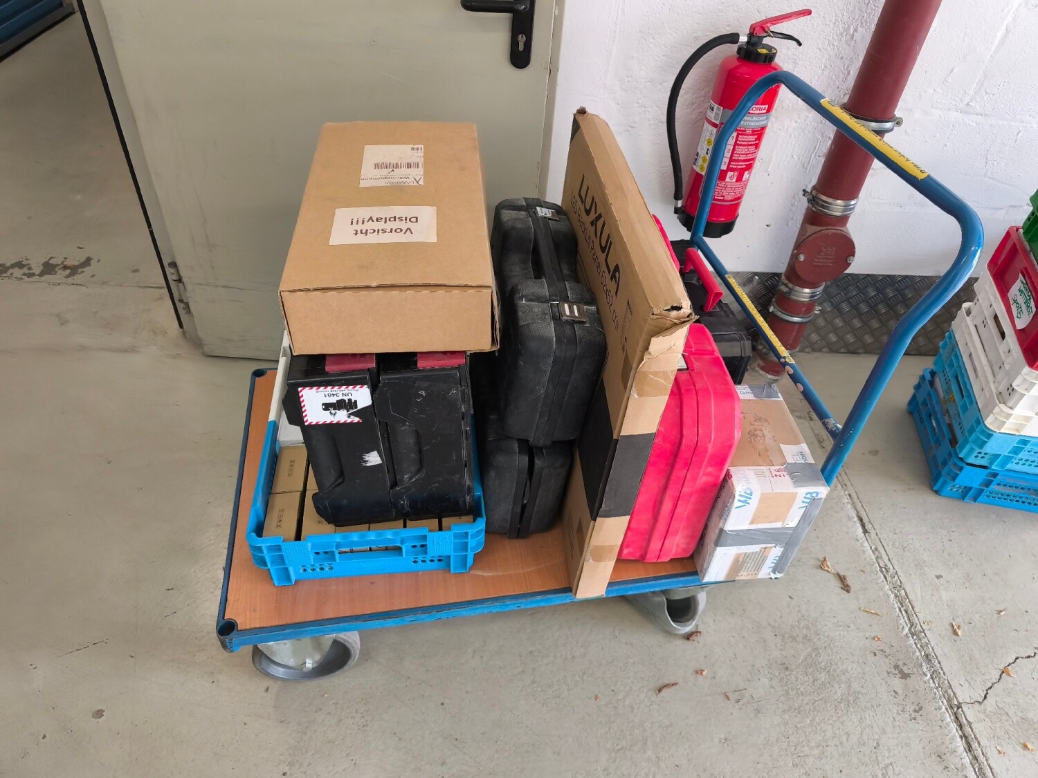 Sichergestellte Gegenstände