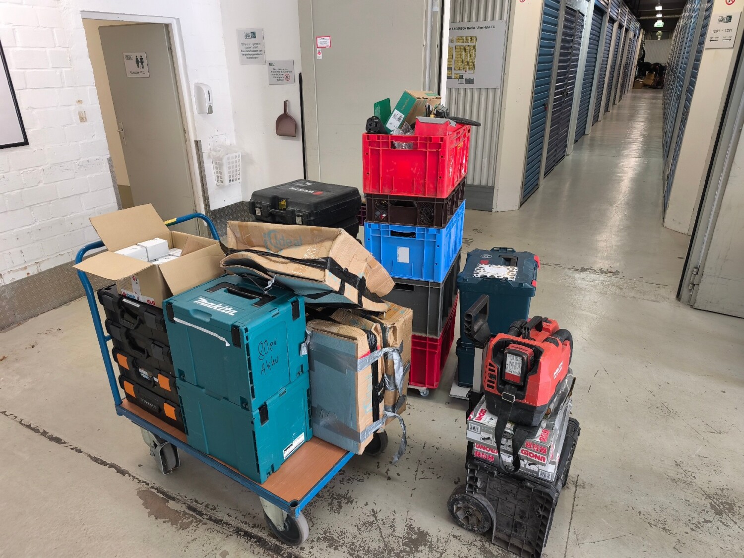 Sichergestellte Gegenstände