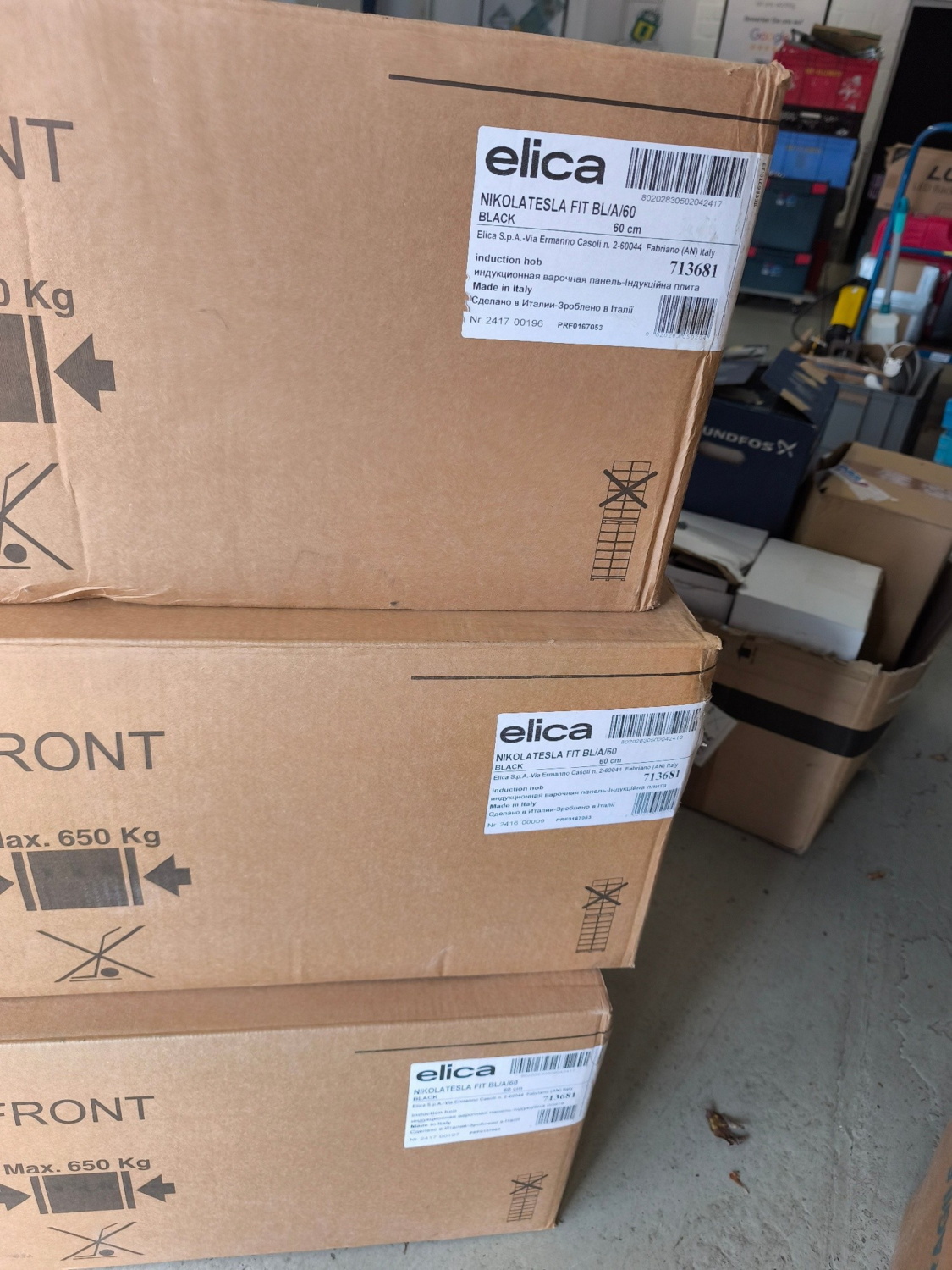 Sichergestellte Gegenstände