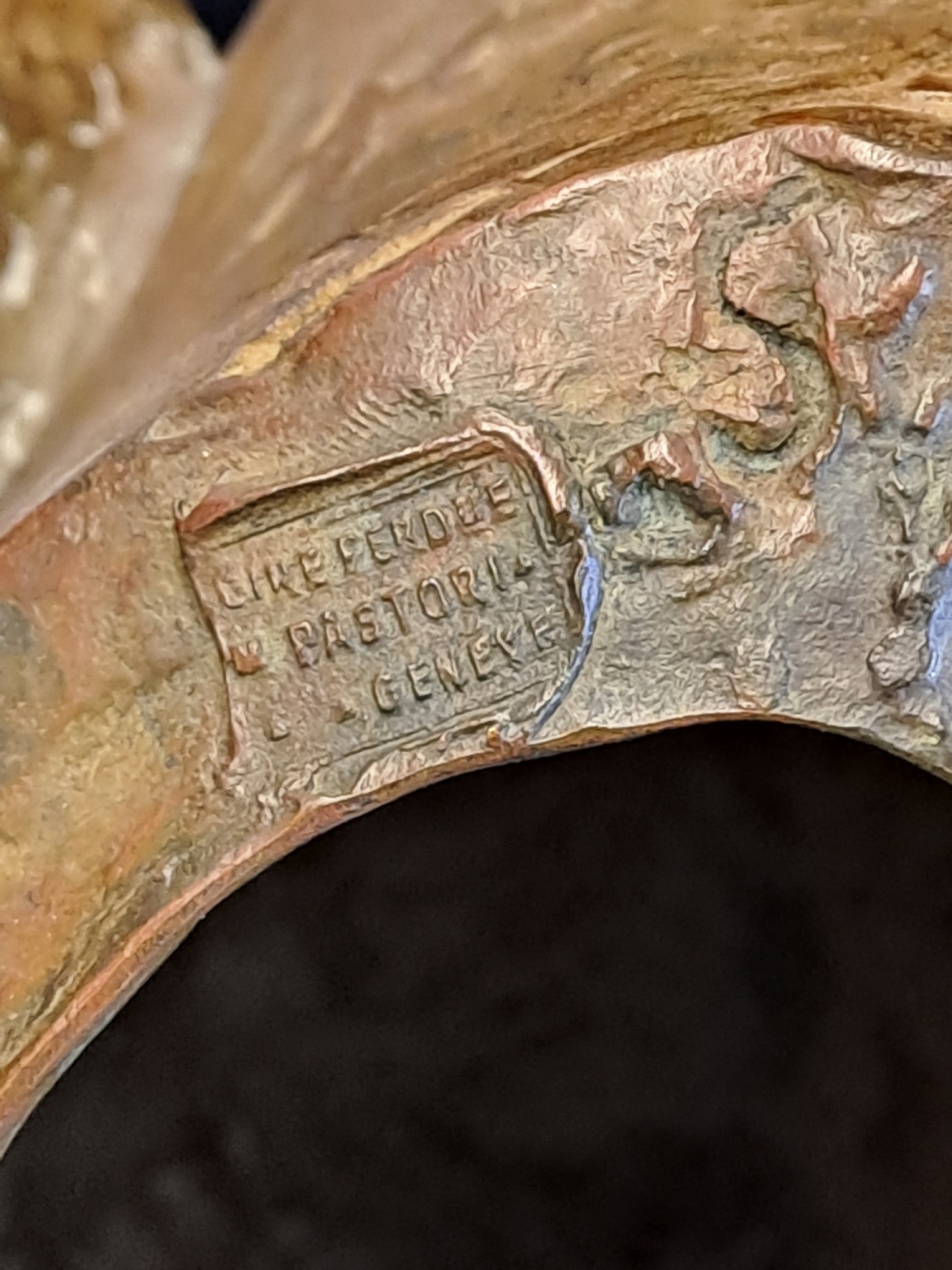 Männliche Büste Detail