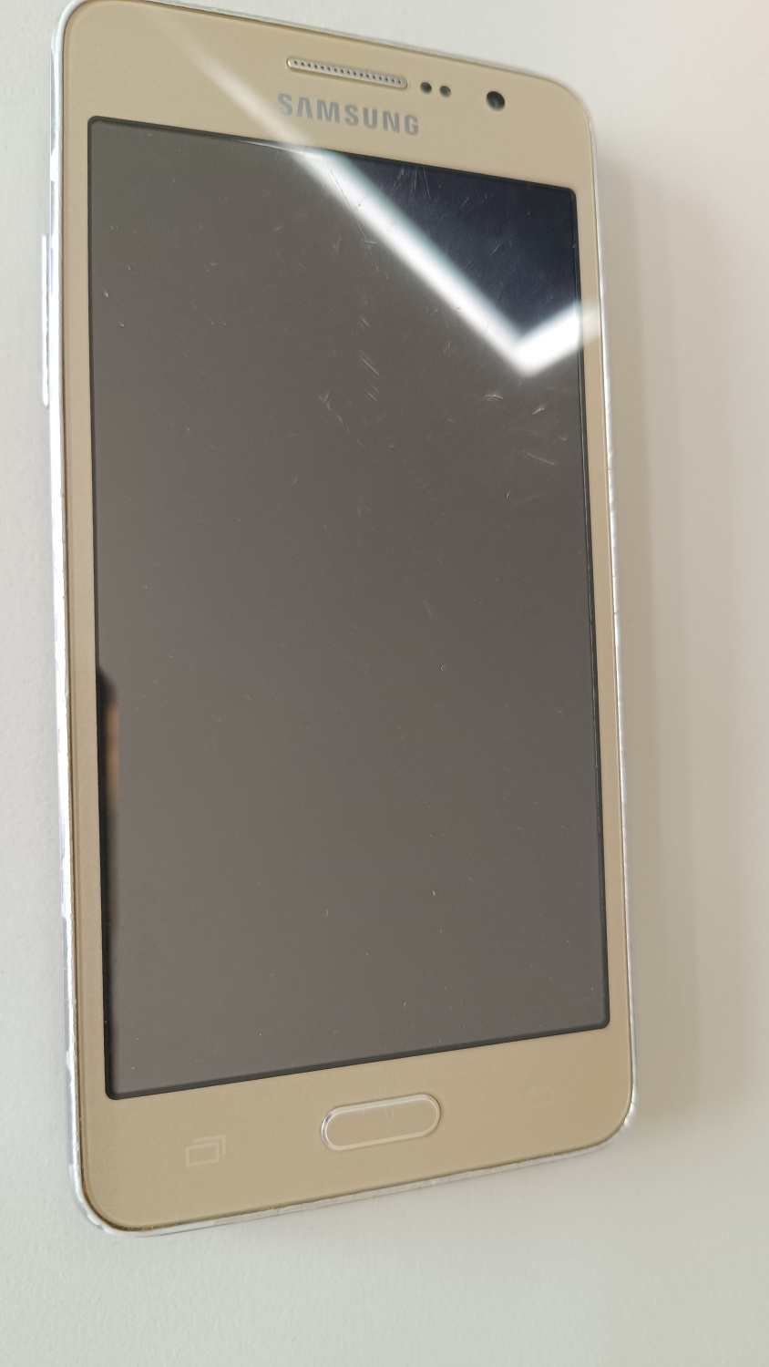 Samsung Handy Gold Vorderseite
