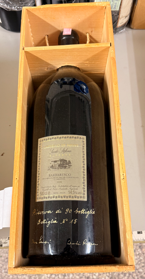 5l Flasche Castello di Neive Santo Stefano in Holzkiste