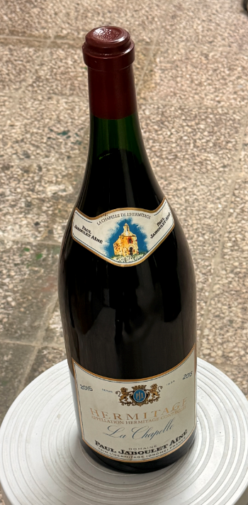 anderthalb Liter Flasche Jabulet aine Hermitage la Chapelle 1999