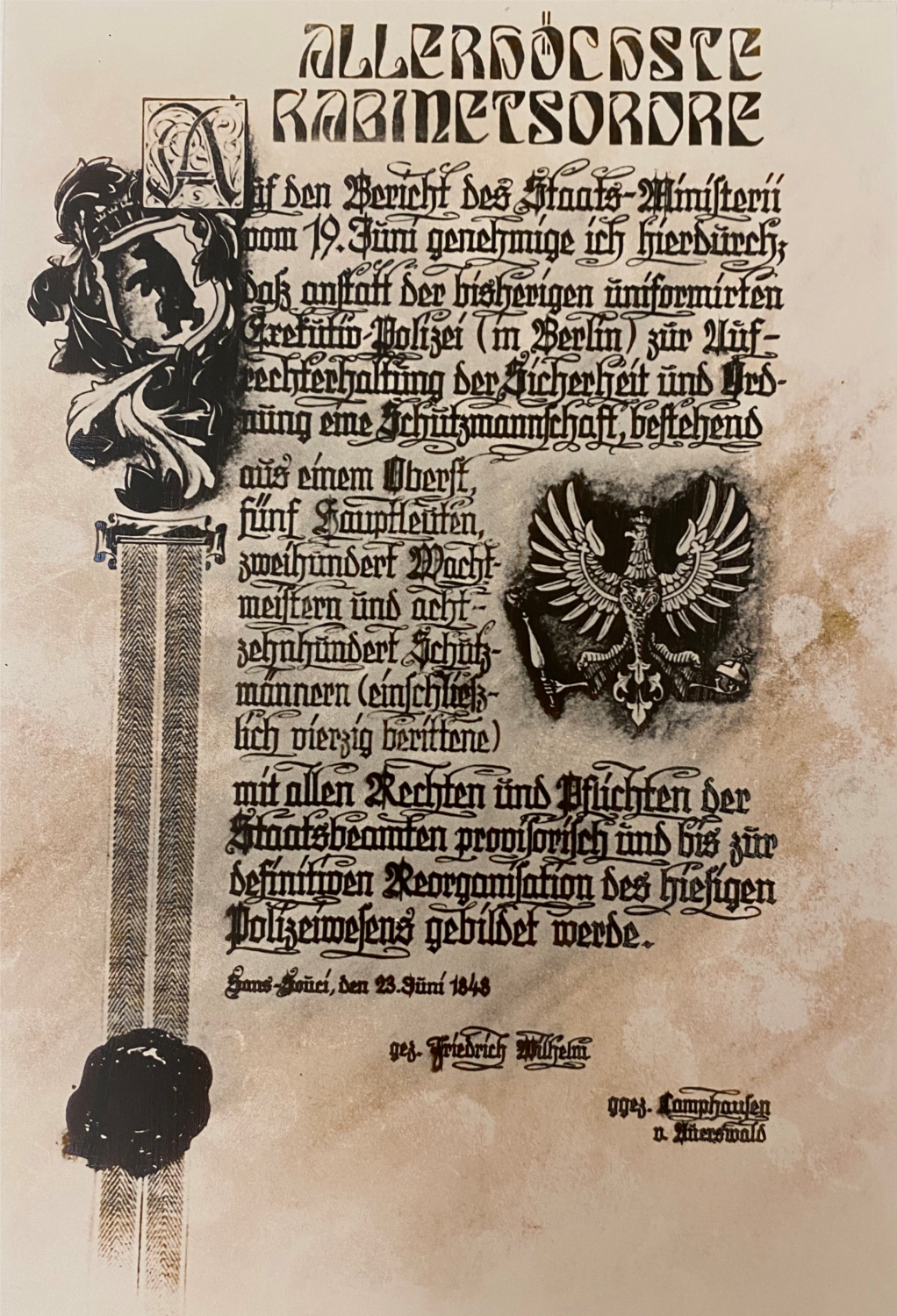Gründungsurkunde