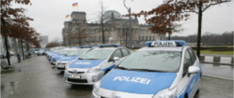 Klettabzeichen Polizei Berlin Direktion Einsatz/Verkehr Abt Verkehr