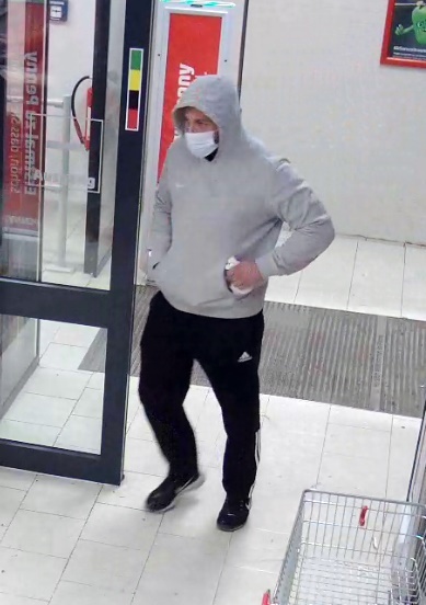 Tatverdächtiger im Supermarkt