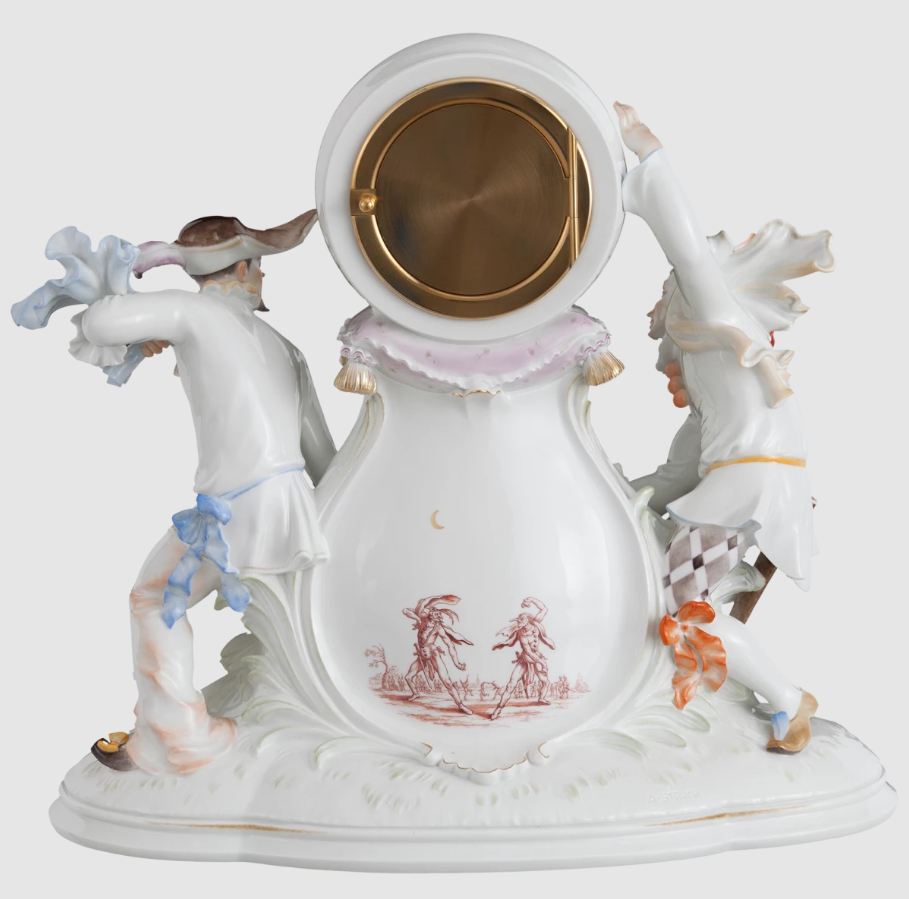 Degenfechter- Meissen- Rückseite