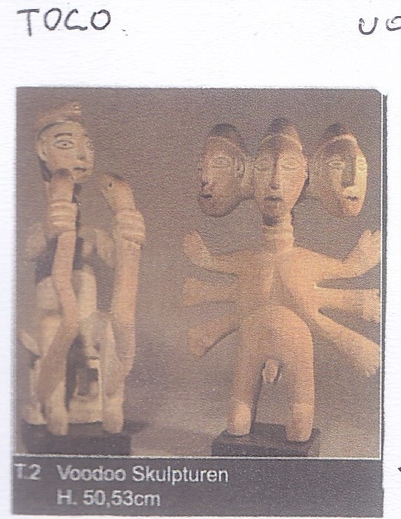 Voodoo-Skulptur vom Stamm Ewe