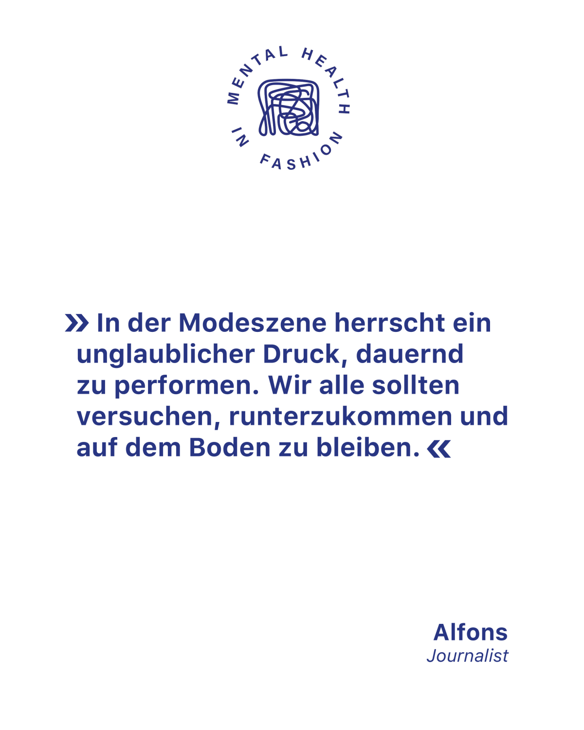 Mental Health in Fashion