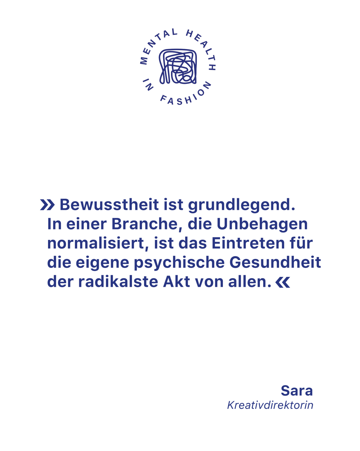 Mental Health in Fashion