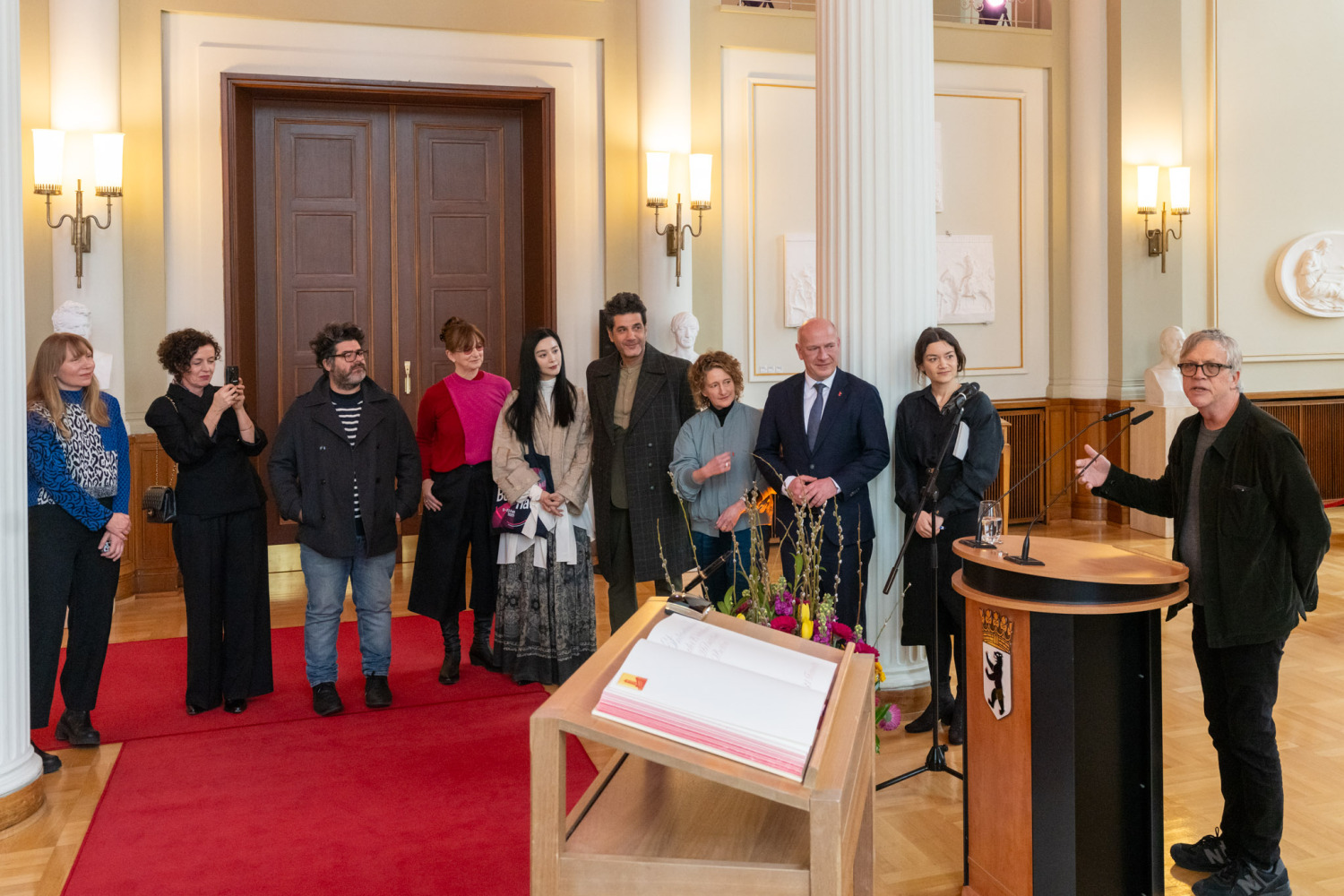 Begrüßung der Berlinale-Jury im Roten Rathaus