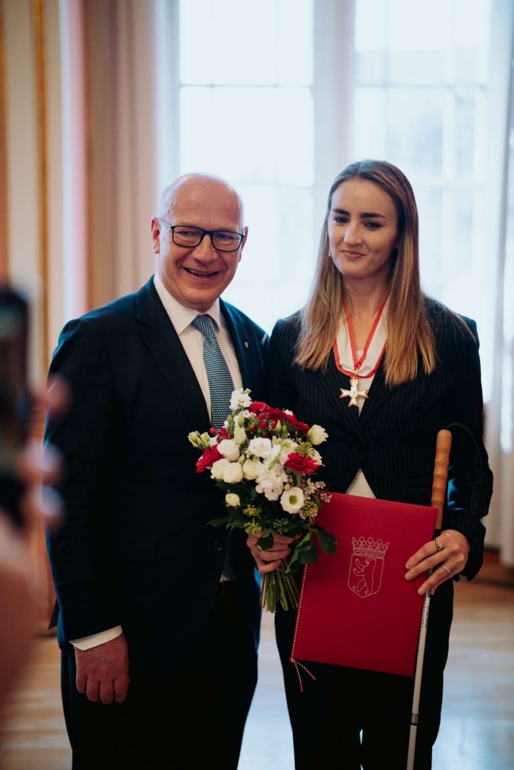 Elena Semechin und Kai Wegner