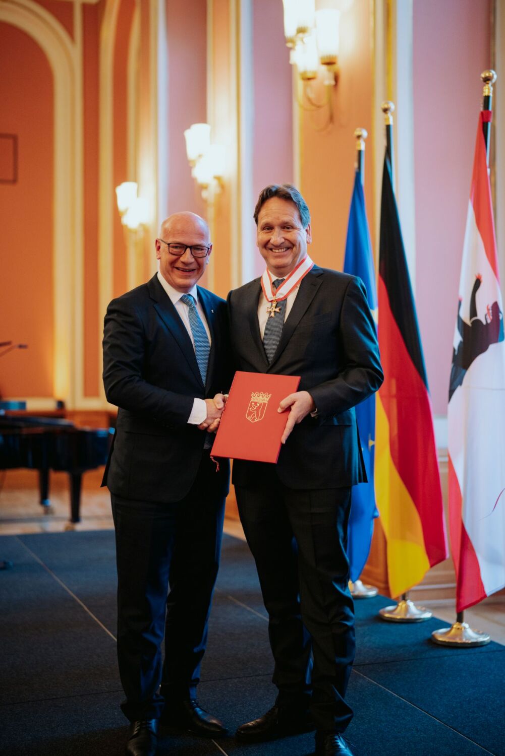 Prof. Dr. Karsten Dreinhöfer und Kai Wegner