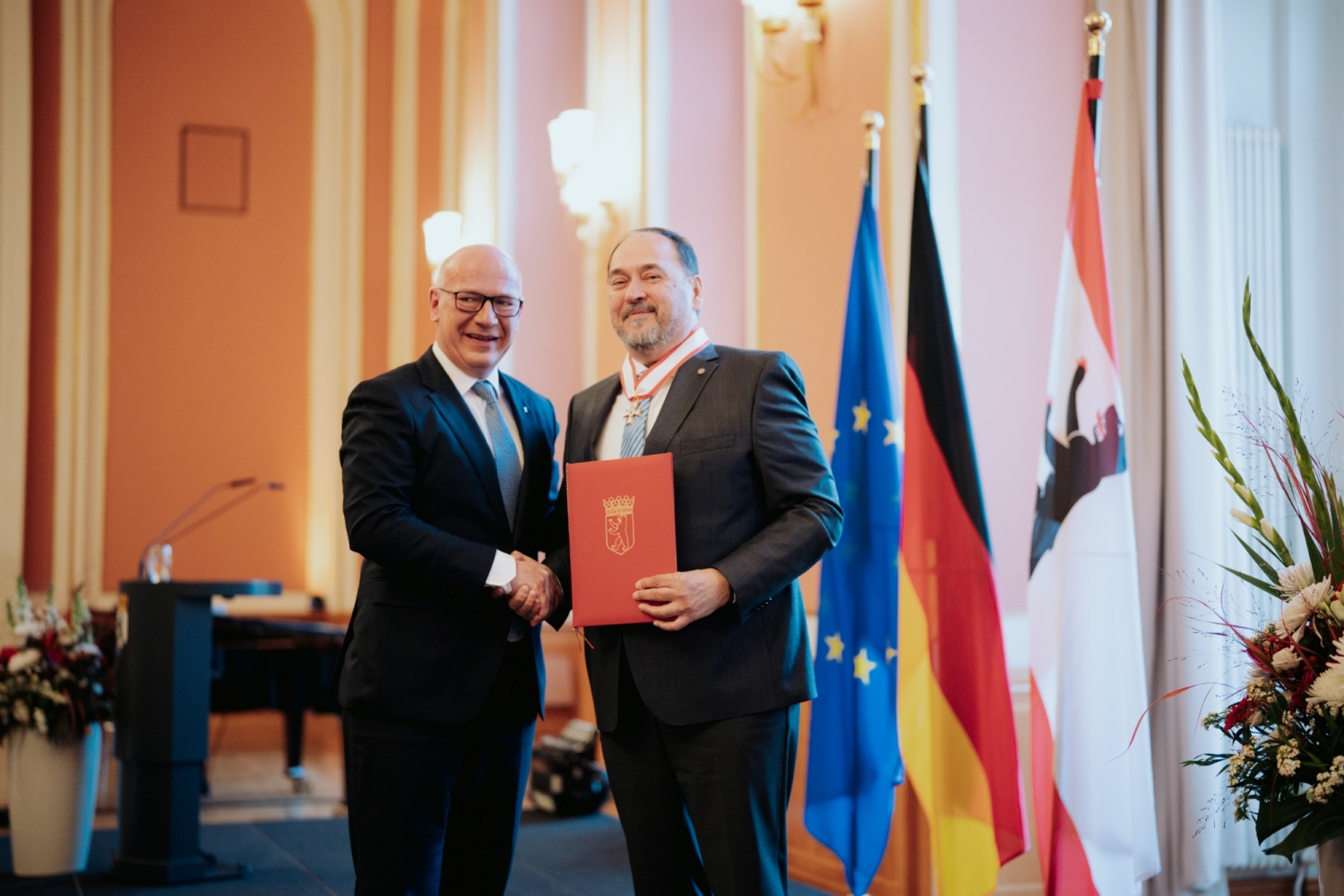 Dragan Mitrovski und Kai Wegner