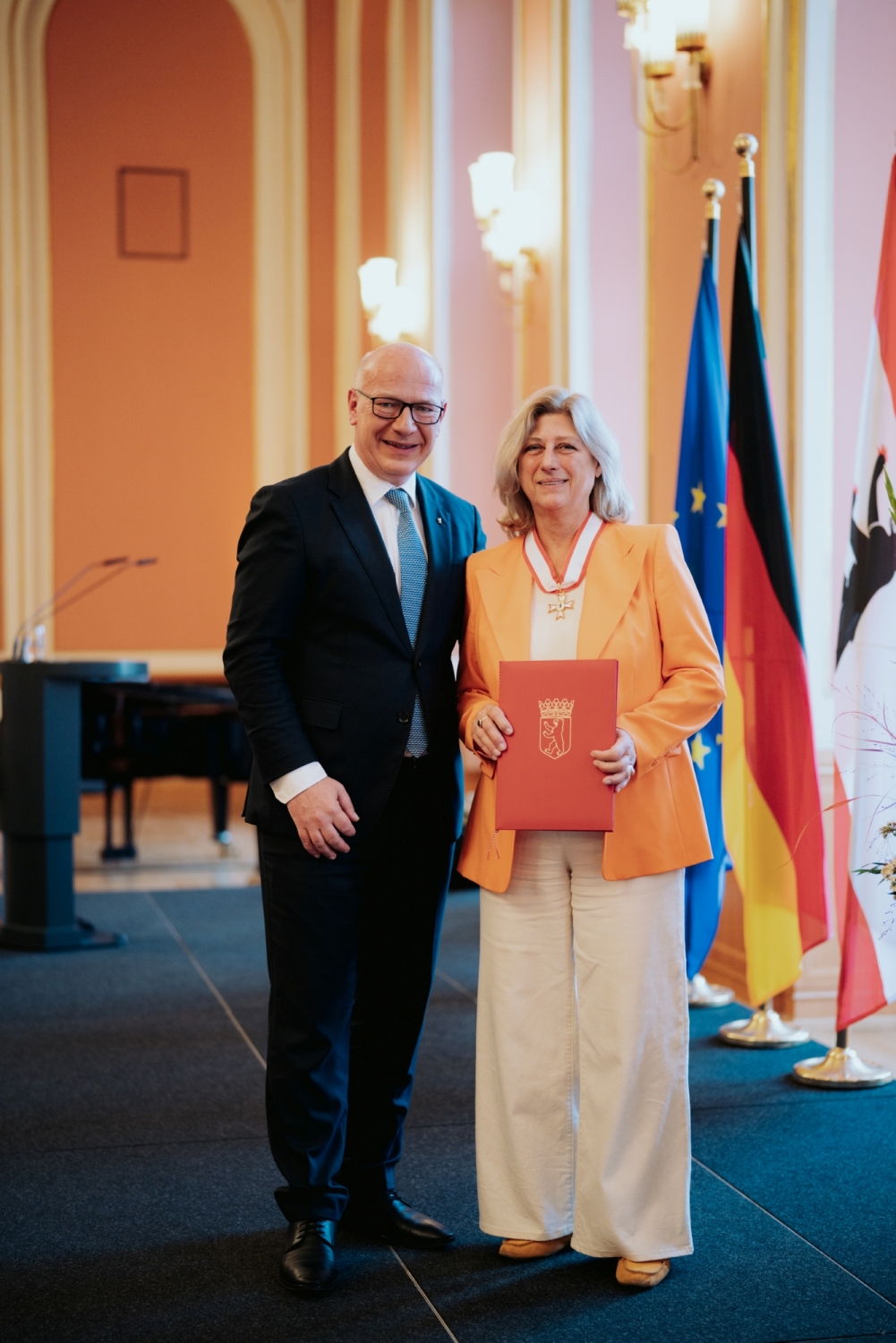 Martina Tittel und Kai Wegner