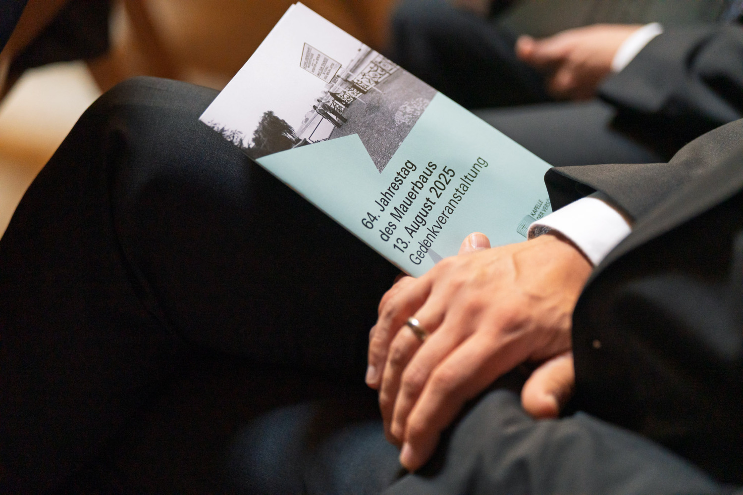 64. Jahrestag des Baus der Berliner Mauer