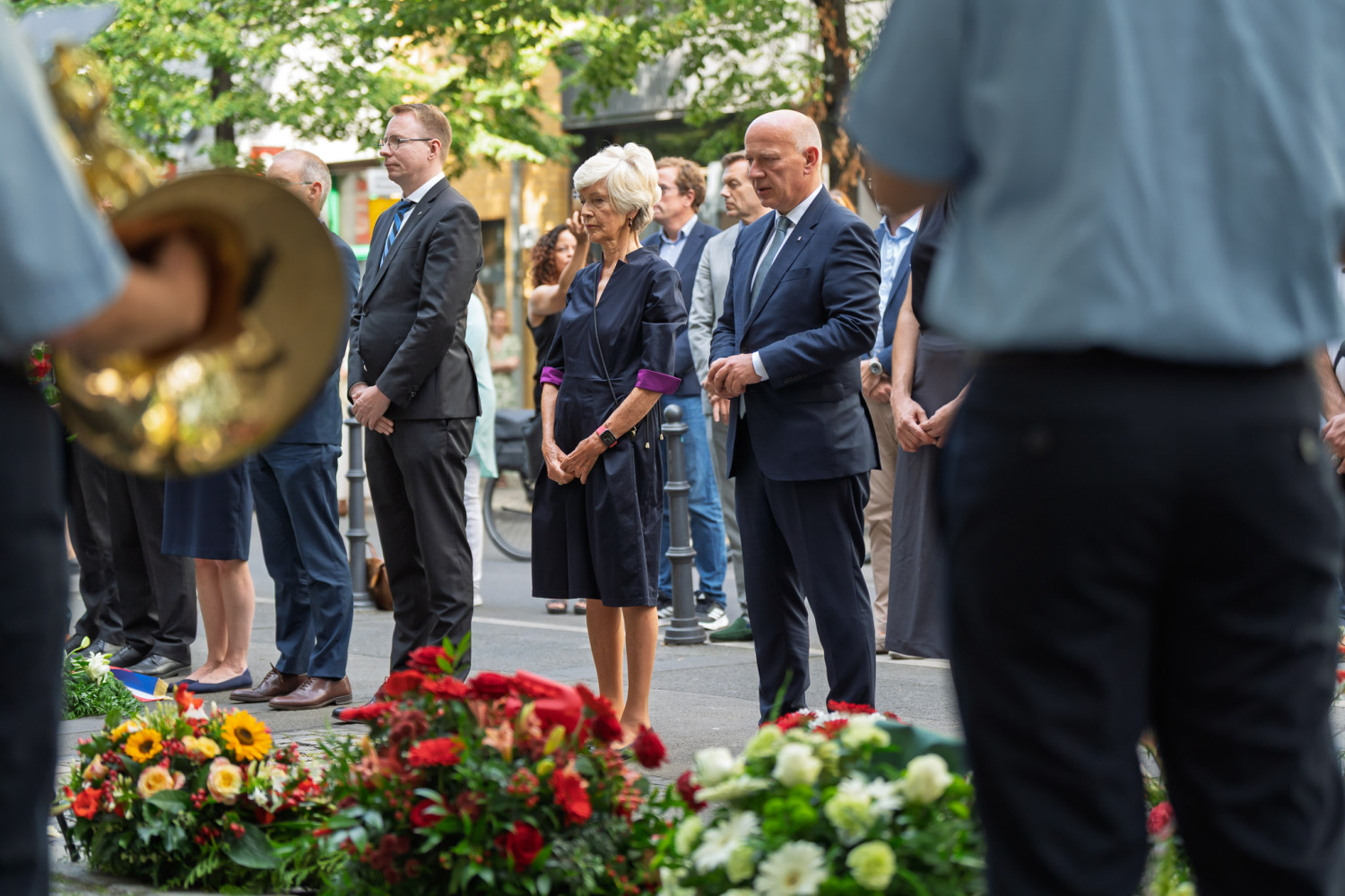 64. Jahrestag des Baus der Berliner Mauer