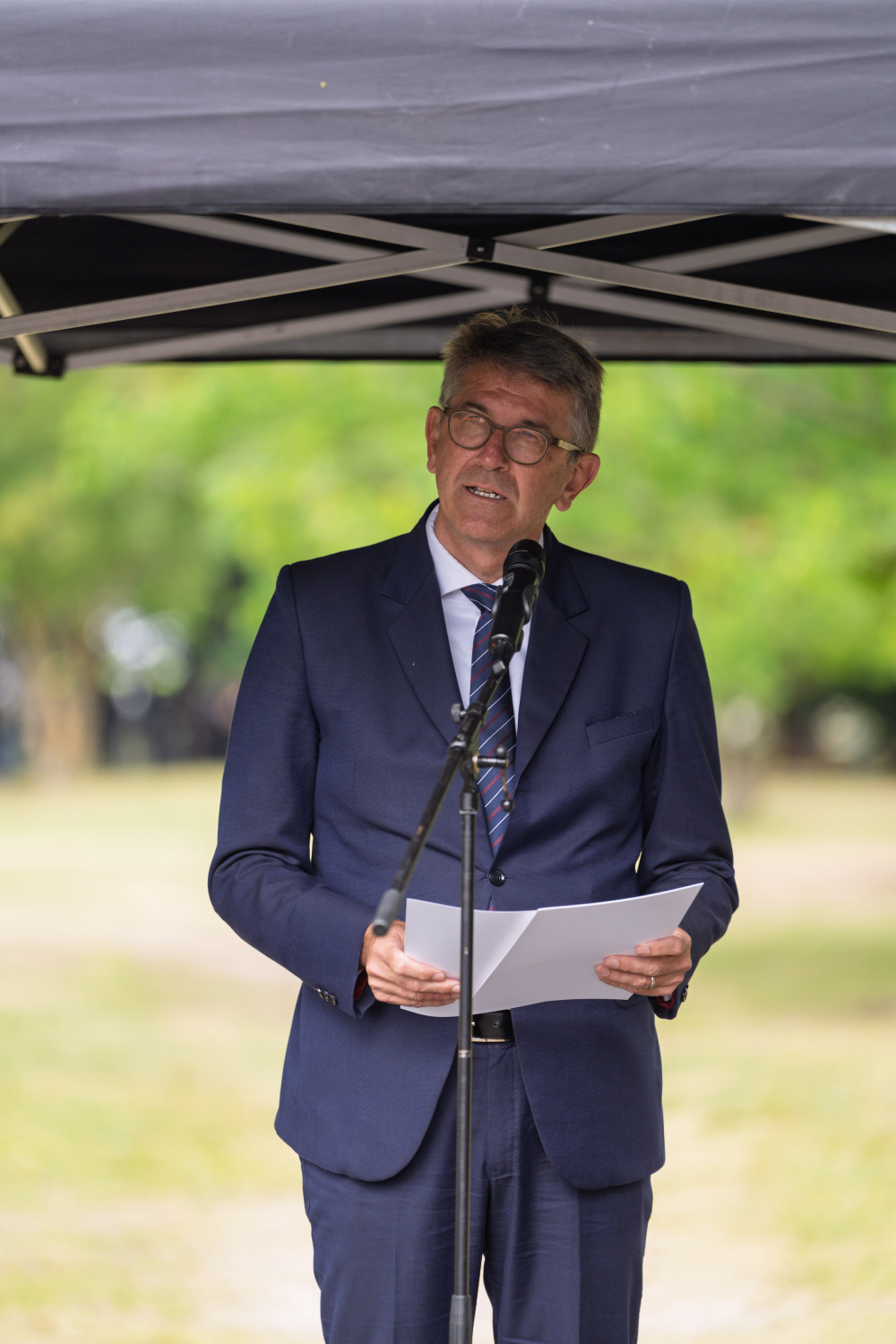 Grußwort Regierender Bürgermeister Kai Wegner auf Einweihung provisorischer Gedenkort für Polen Heinrich-von-Gagern Straße