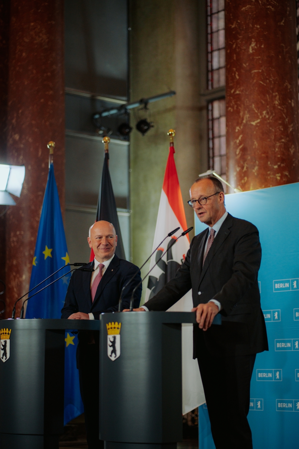 Antrittsbesuch von Bundeskanzler Friedrich Merz in Berlin