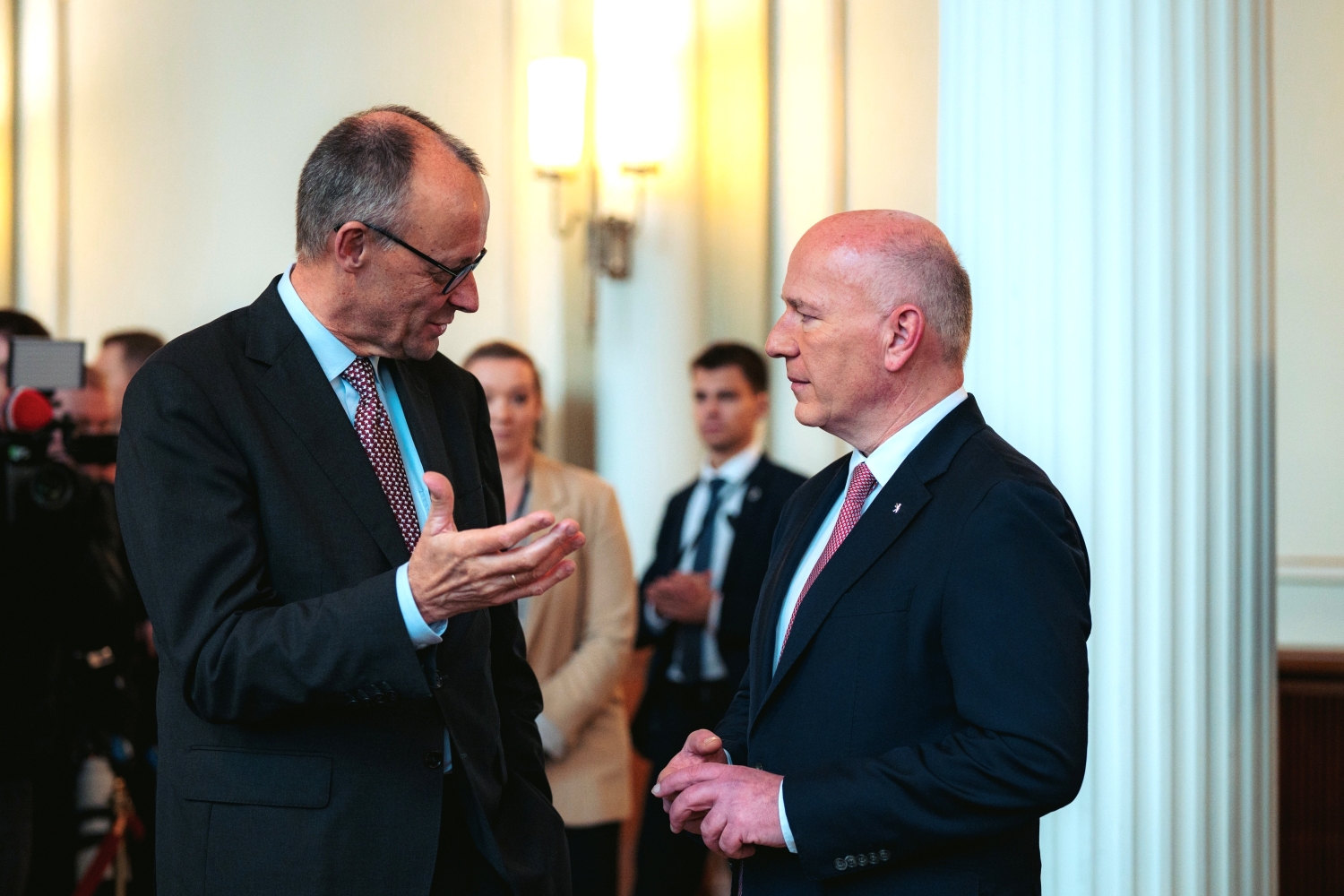 Antrittsbesuch von Bundeskanzler Friedrich Merz in Berlin