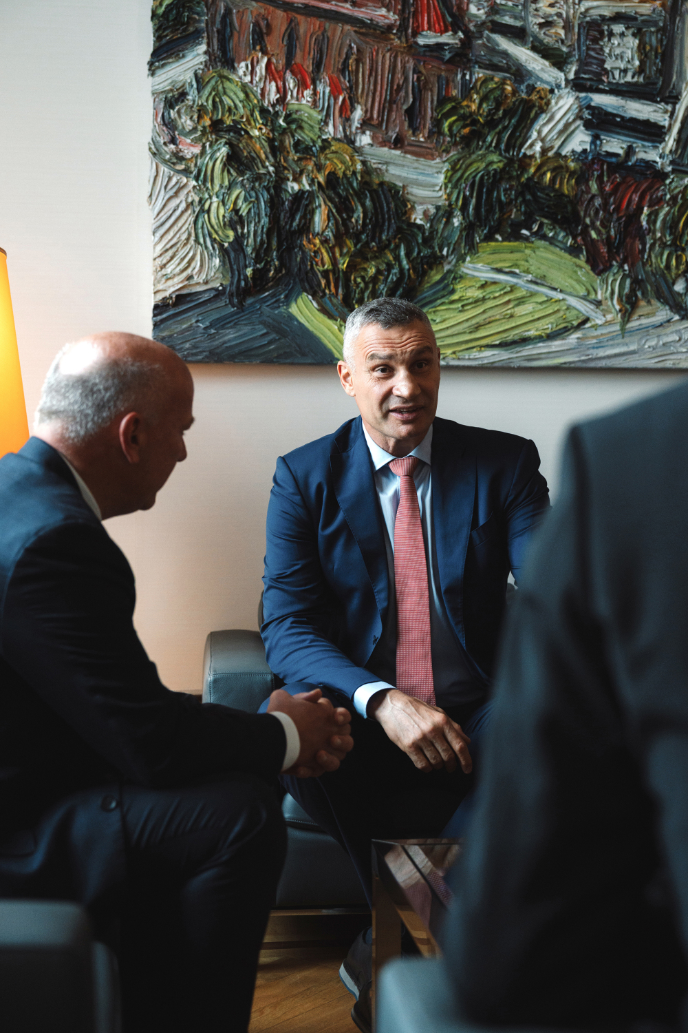 Besuch von Vitaliy Klitschko am 18.9.2025