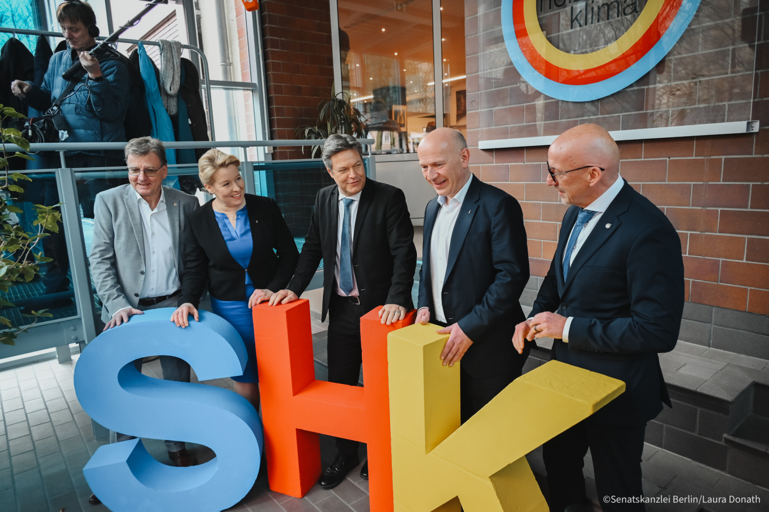 Bundeswirtschaftsminister Habeck auf Bundesländerreise in Berlin am 12.02.2024