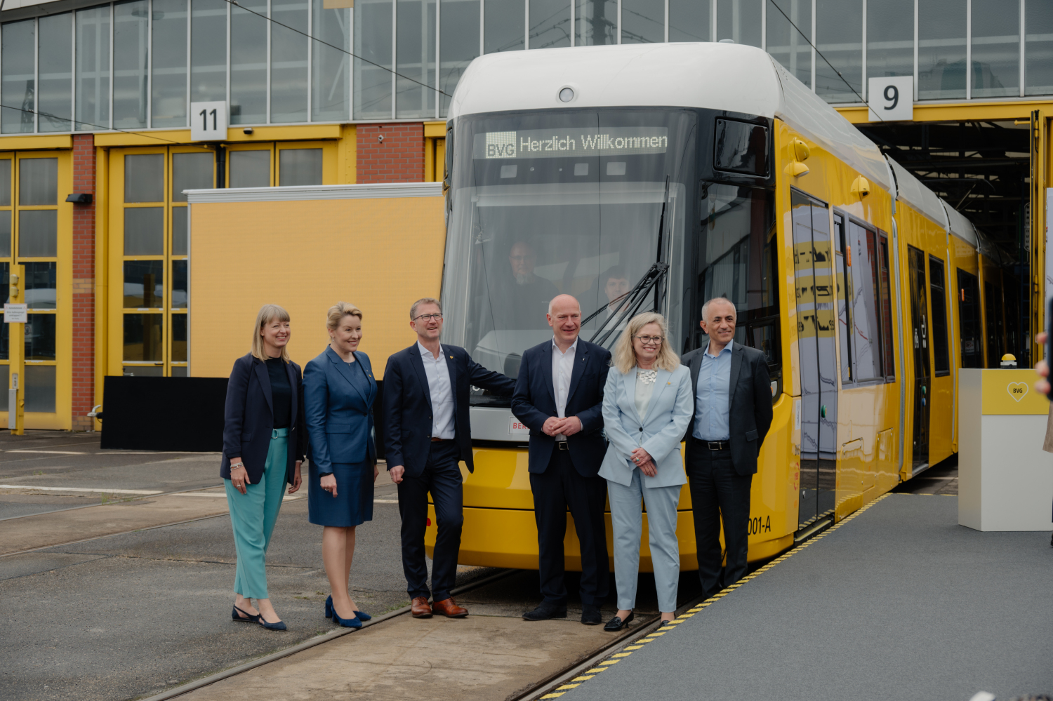 Vorstellung der neuen Straßenbahn-Generation