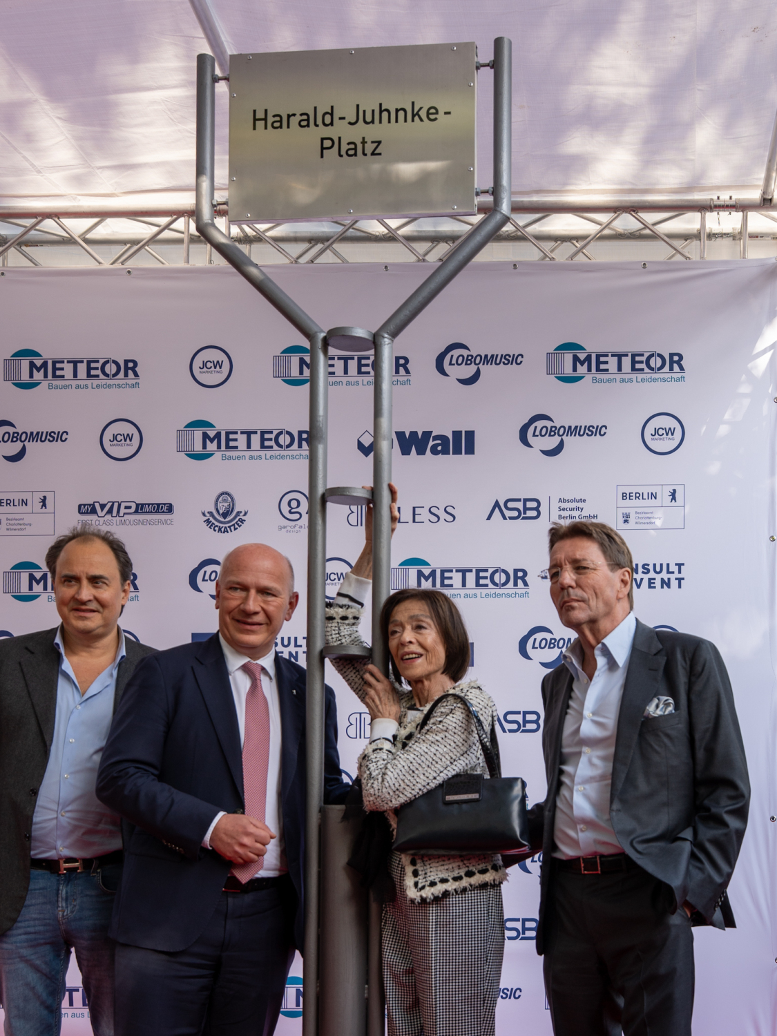 Einweihung Harald-Juhnke-Platz am 29.9.2025