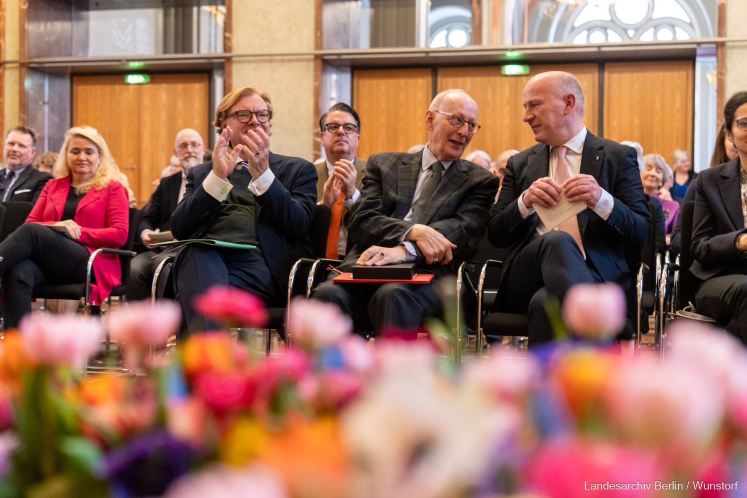 Übergabe Ernst-Reuter-Plakette an Dr. Klaus von Krosigk am 14.03.2024