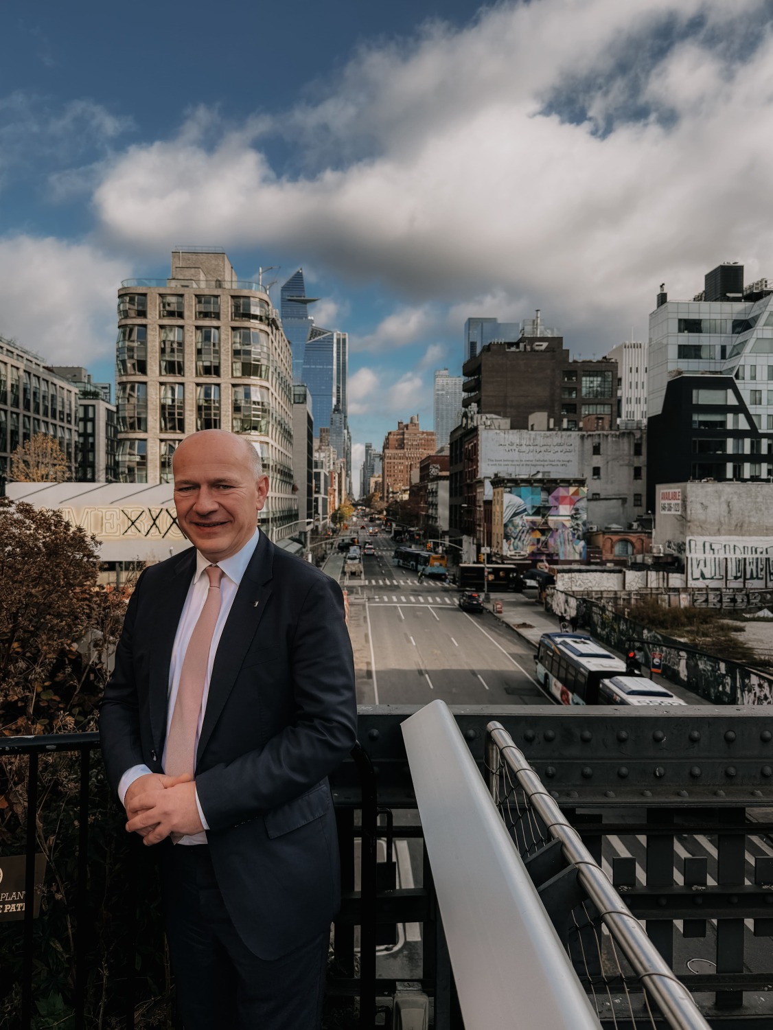 Kai Wegner in New York City