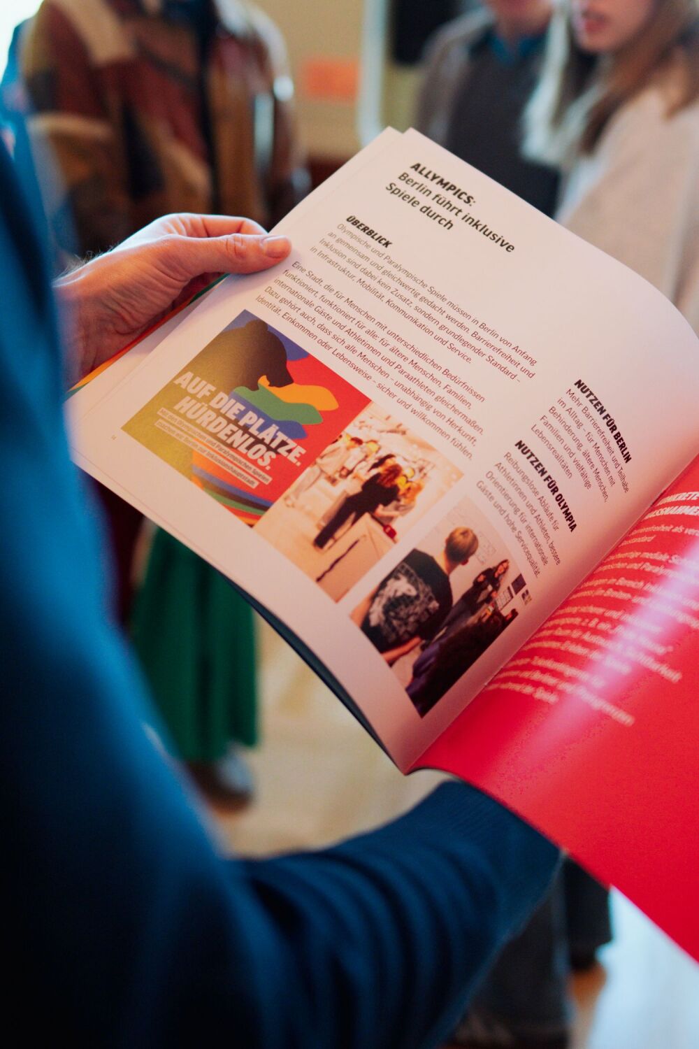 Übergabe der „Bürgercharta für Olympia“ an den Berliner Senat