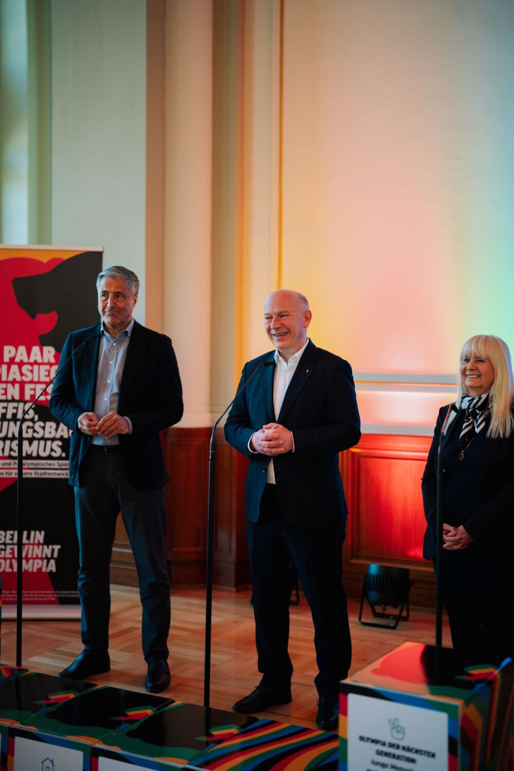 Übergabe der „Bürgercharta für Olympia“ an den Berliner Senat