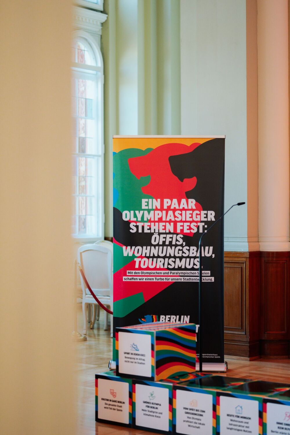 Übergabe der „Bürgercharta für Olympia“ an den Berliner Senat