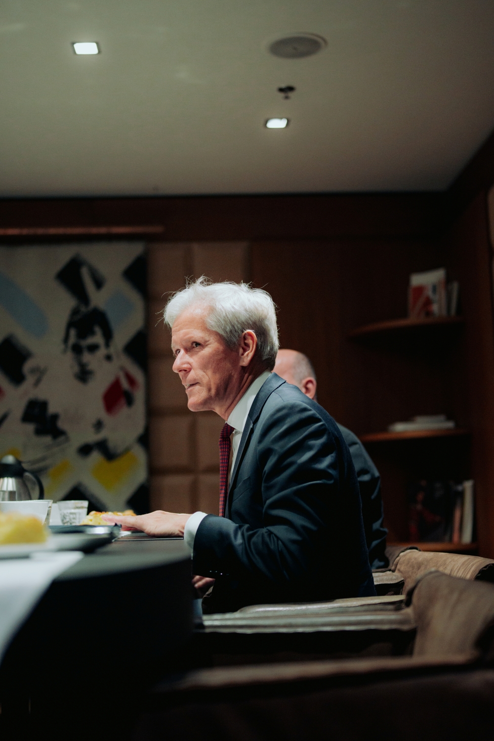 Arbeitstermin mit Botschafter Dr. Peter Reuss