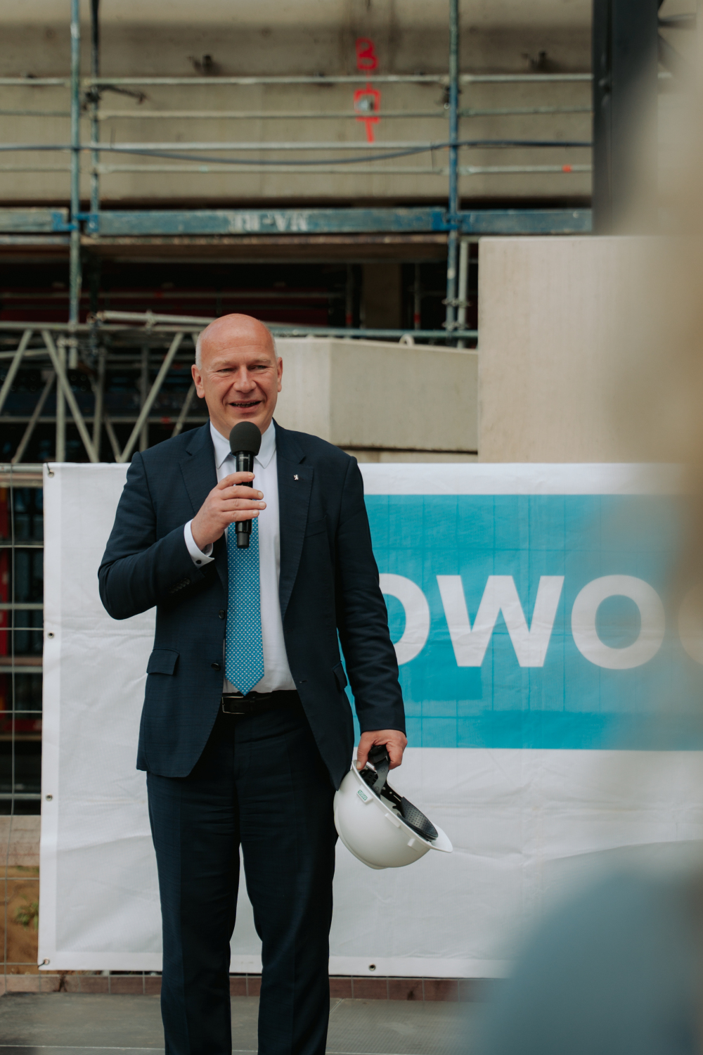 Besuch von Neubauprojekten der landeseigenen Wohnungsbaugesellschaften