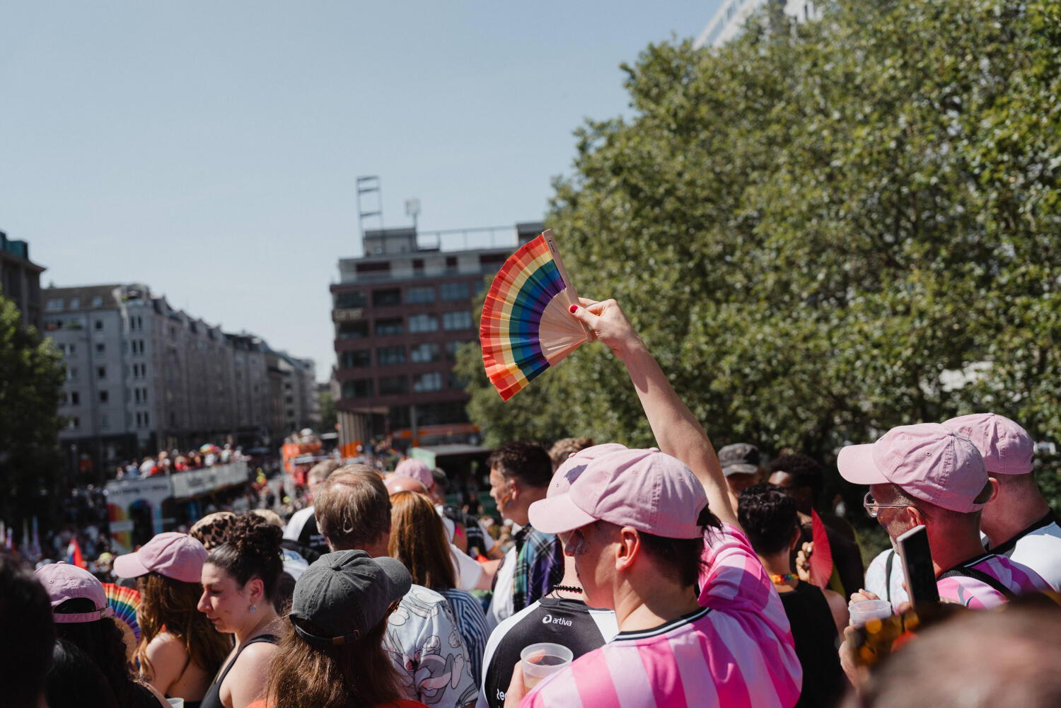 Wagen des Landes Berlin auf dem CSD 2026