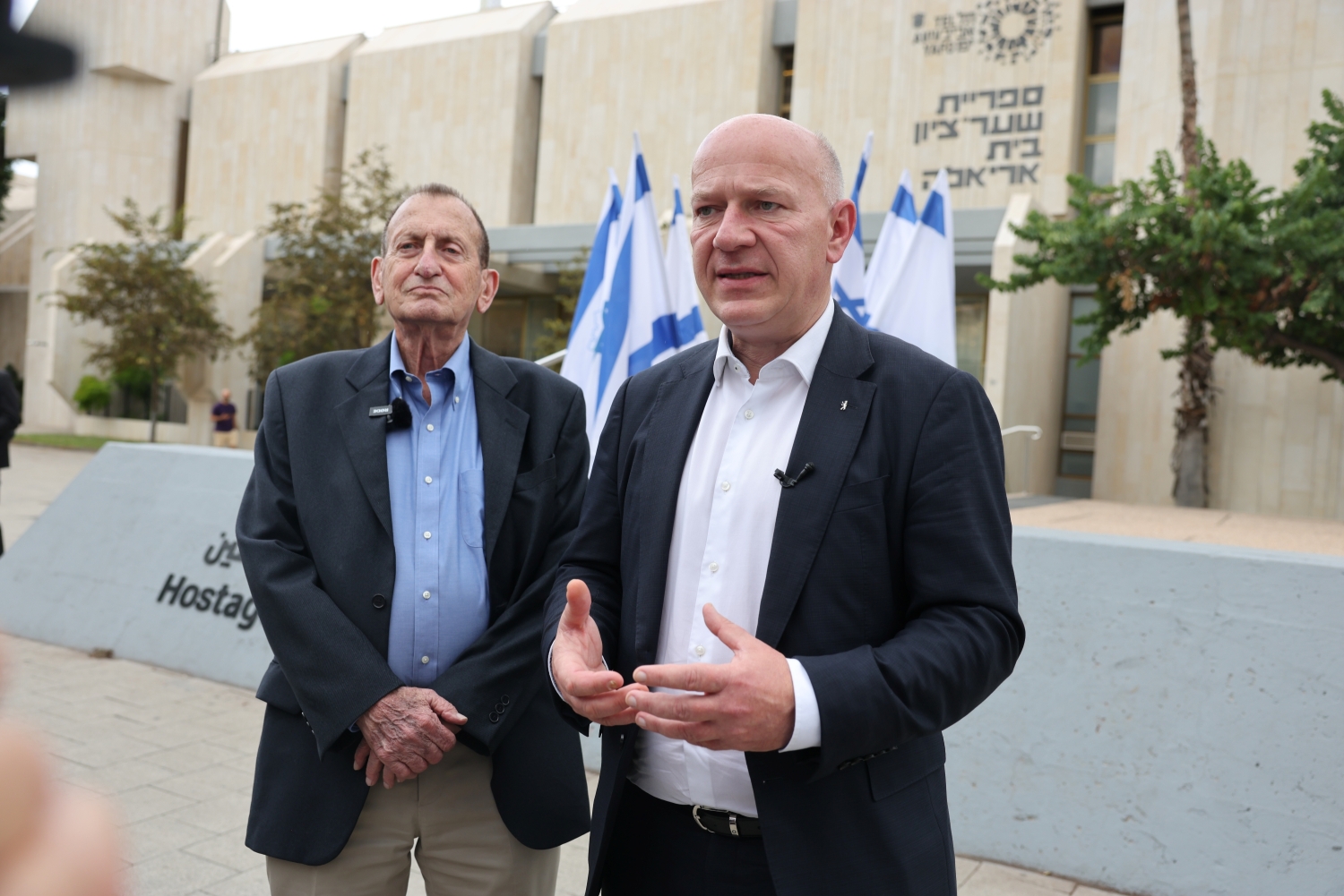 Wegner besucht Israel - Tag 1