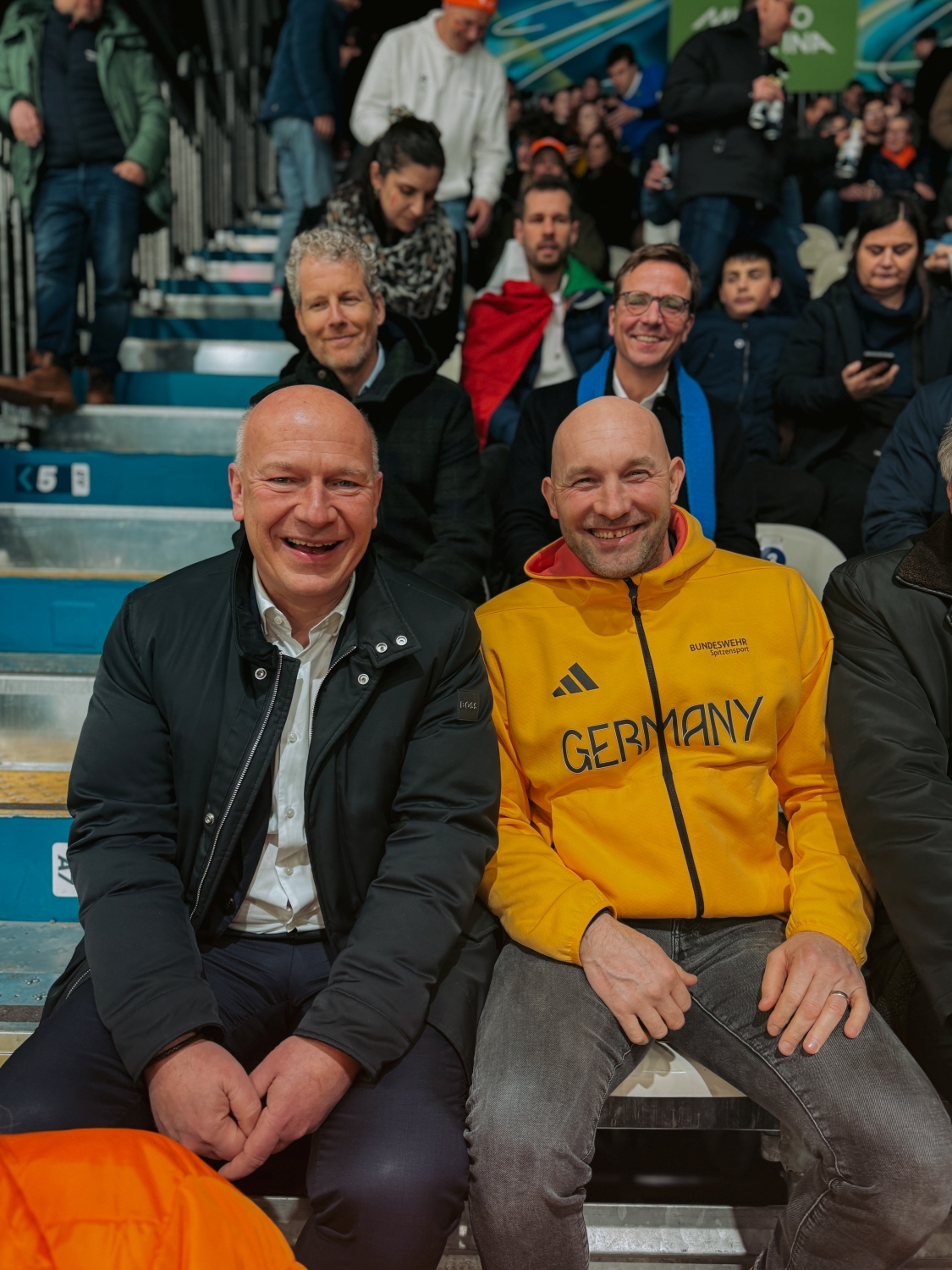 Kai Wegner besucht die Olympischen Winterspiele - Tag 1