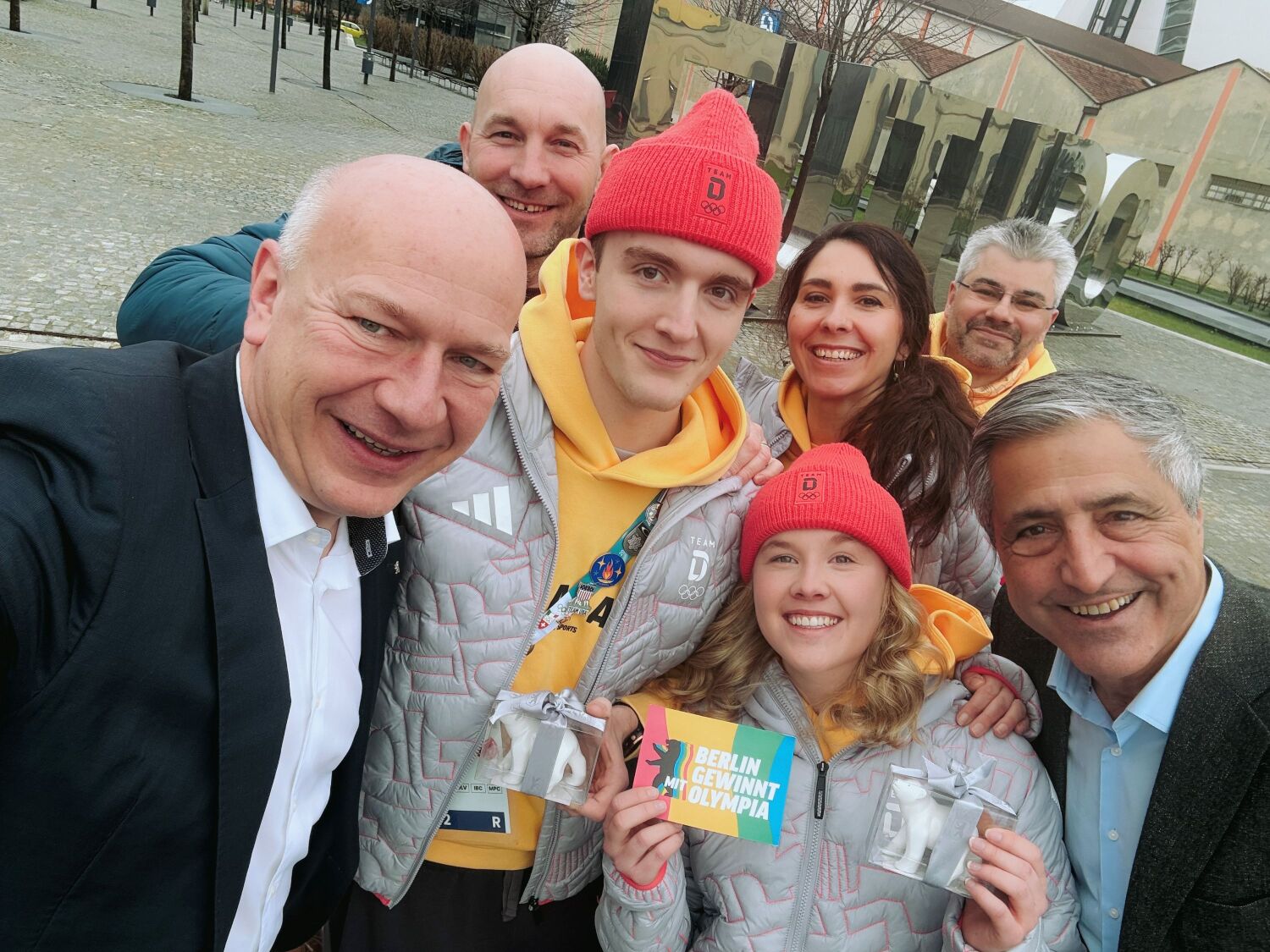 Kai Wegner besucht die Olympischen Winterspiele - Tag 2