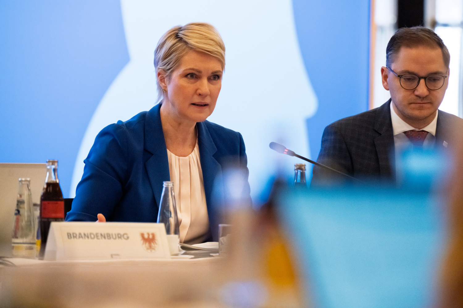 Manuela Schwesig bei der Konferenz der Regierungschefin und der Regierungschefs der Ostdeutschen Länder 2026