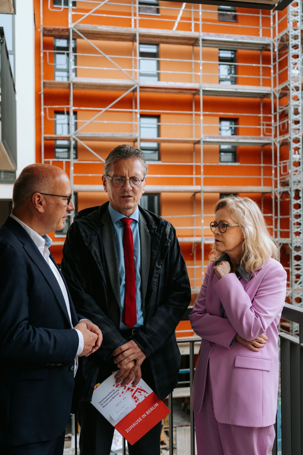 Kai Wegner im Gespräch mit Christian Gaebler und Ute Bonde
