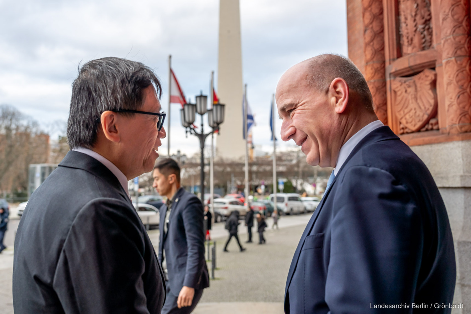 Empfang des Botschafters von Singapur am 7.1.2025