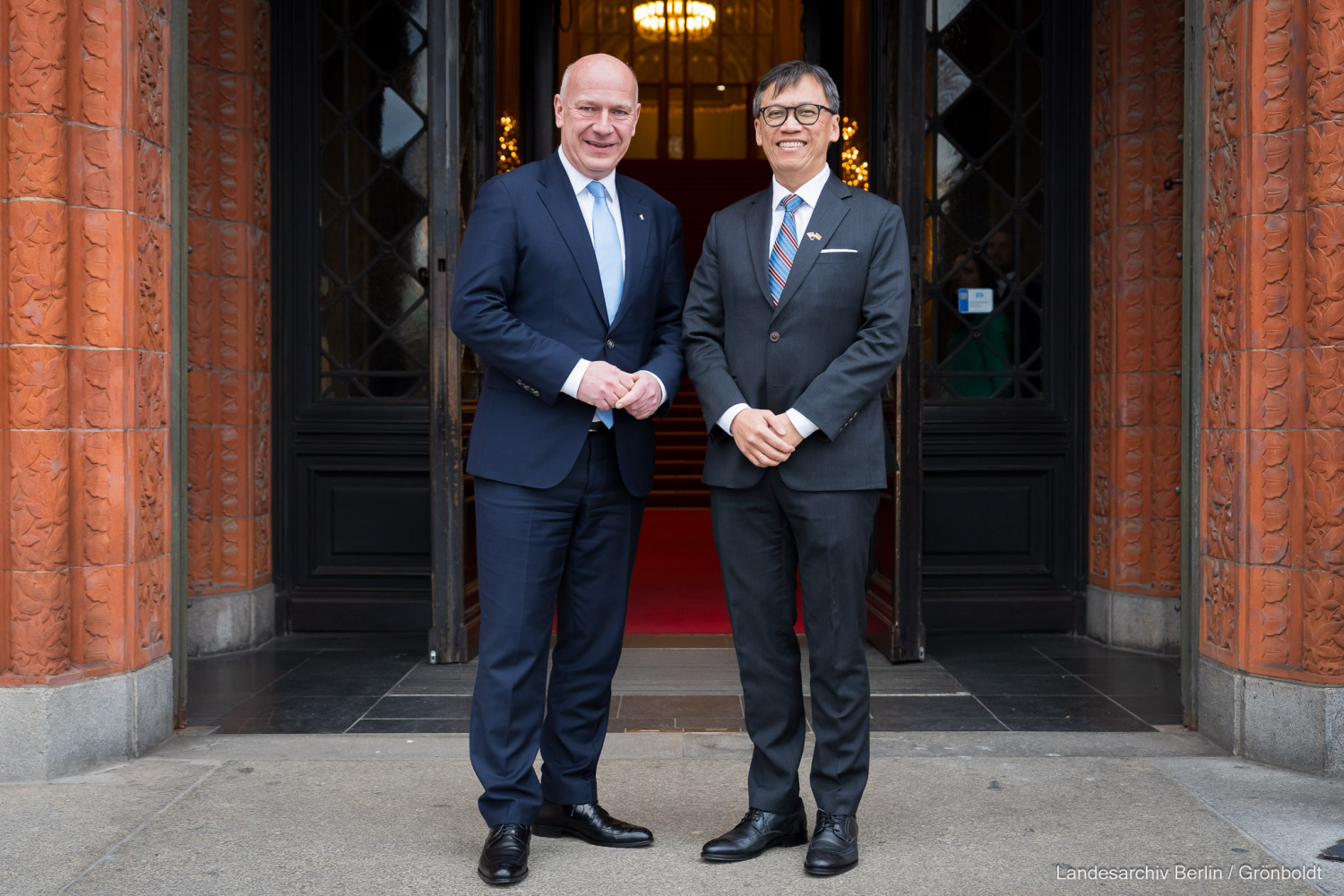 Empfang des Botschafters von Singapur am 7.1.2025
