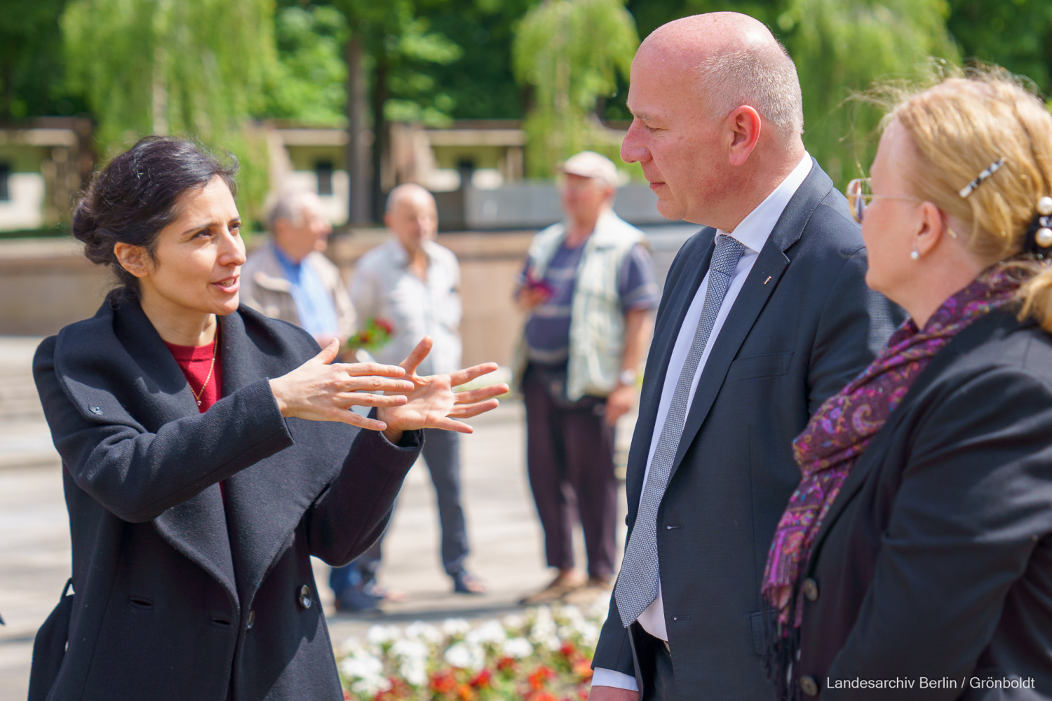 Kranzniederlegung zum 79. Jahrestag zum Ende des Zweiten Weltkriegs