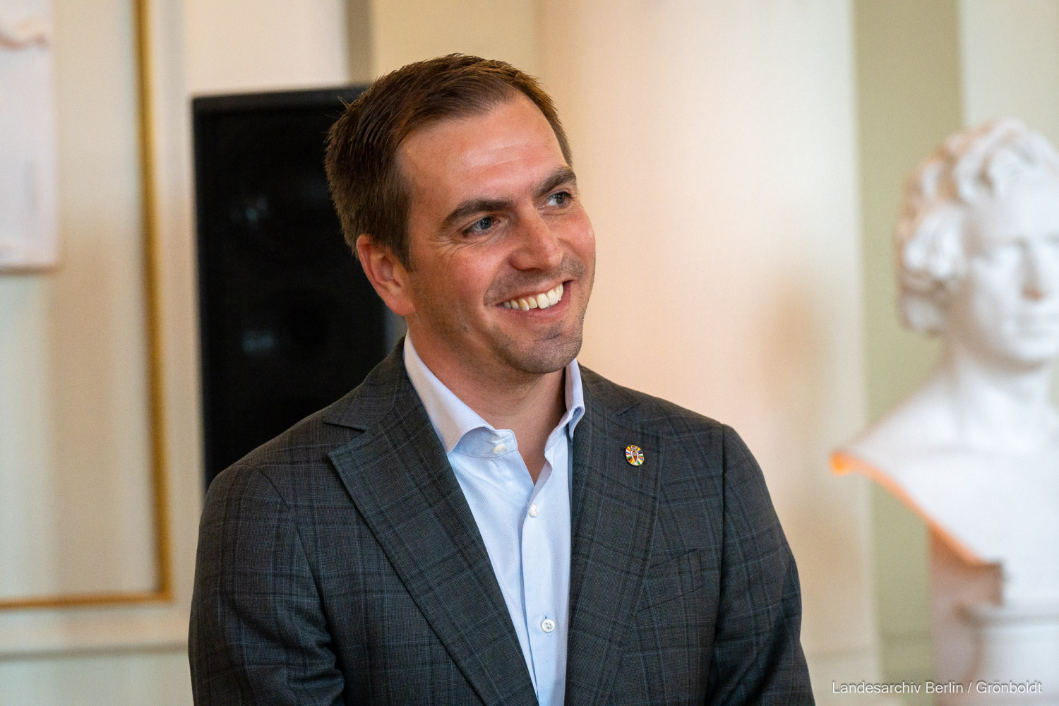 Begrüßung des Uefa-Pokals in Berlin