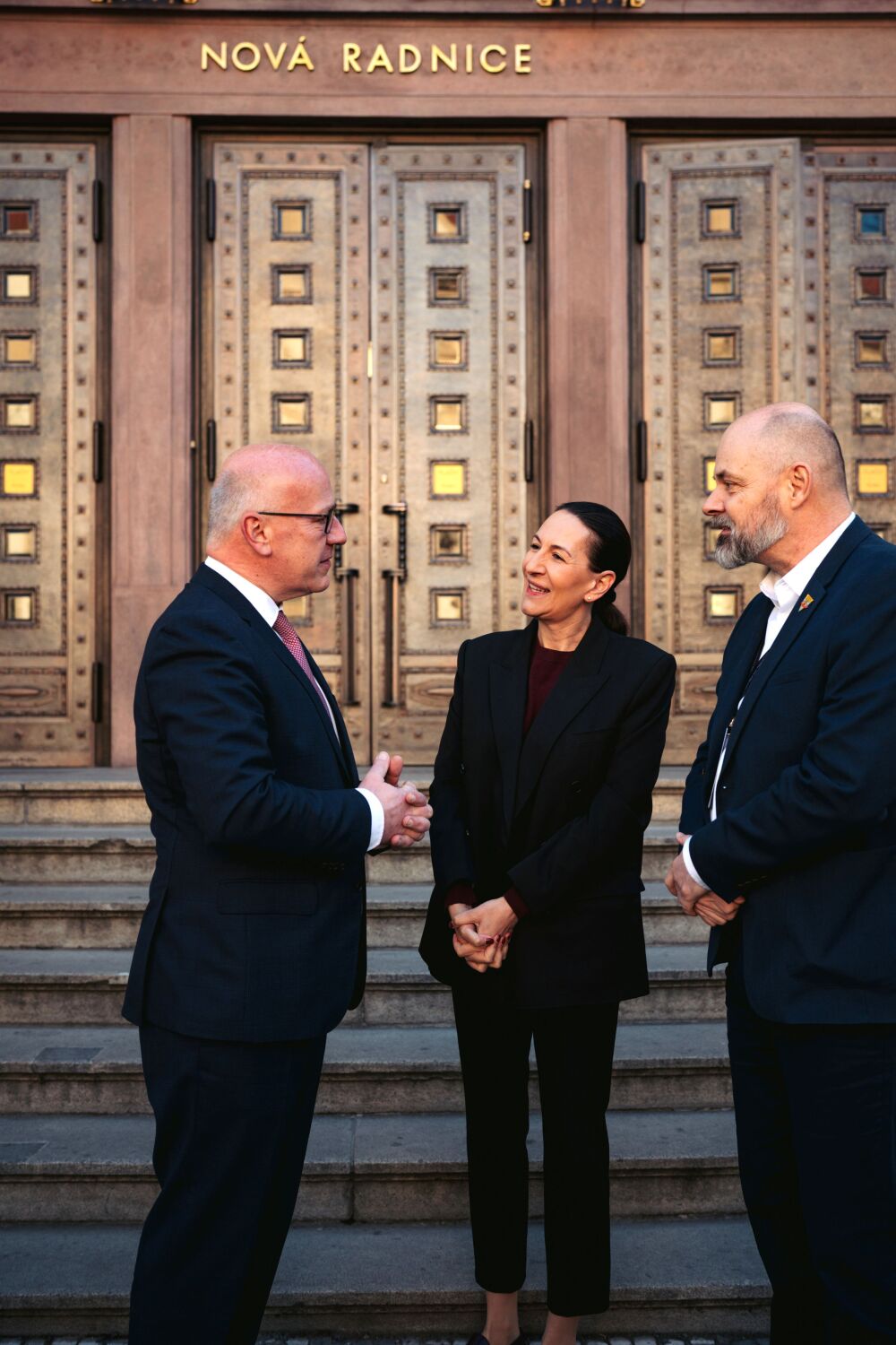 Ankunft beim Prague Resilience Summit